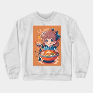 girl cute Crewneck Sweatshirt